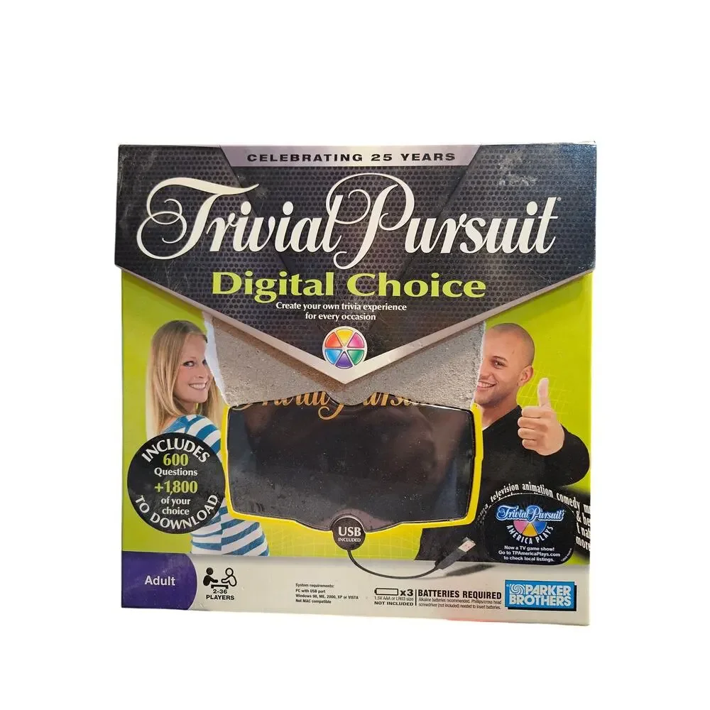 Trivial Pursuit Digital Choice Adult USB Device